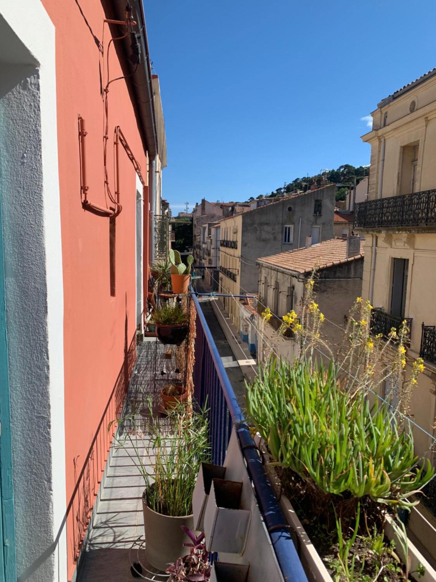 Appart Central A Sete Avec Balcon Экстерьер фото