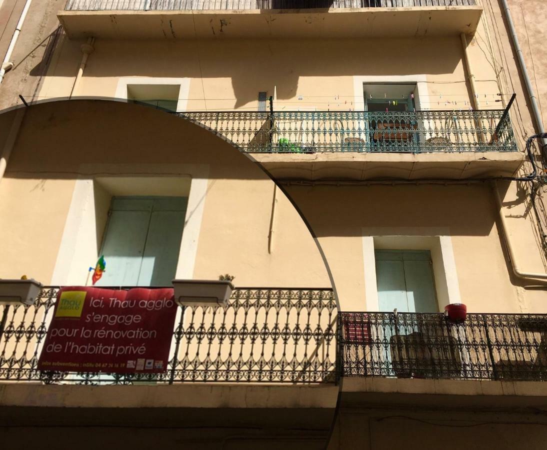 Appart Central A Sete Avec Balcon Экстерьер фото